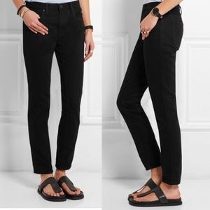 Alexander Wang X Black Taper Leg Relaxed Jeans 002